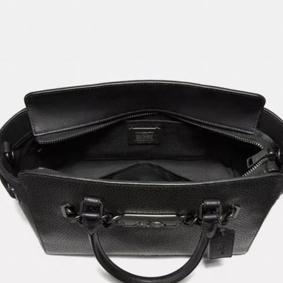 Authentic COACH leather Blake 25 Carryall Crosby - Picture 3 of 8